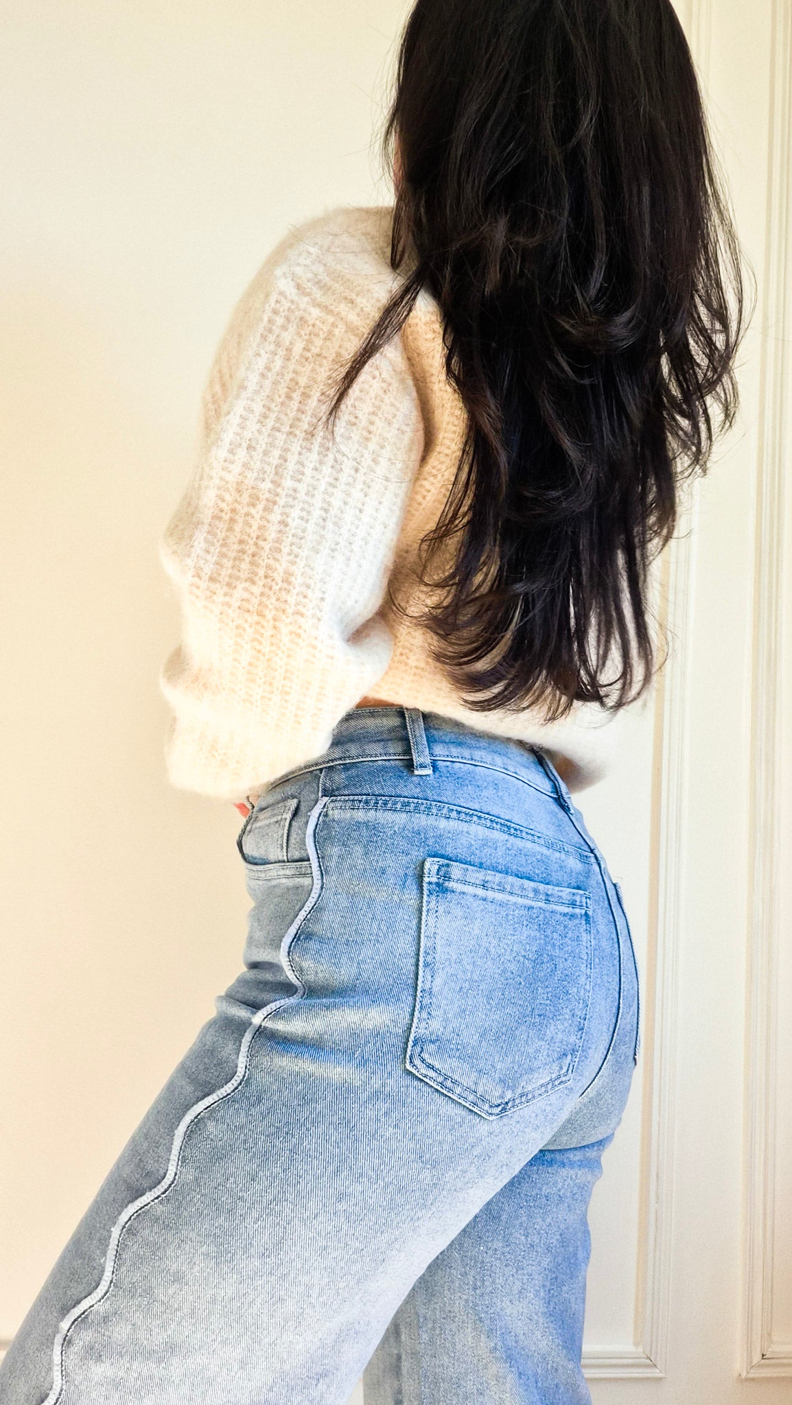 Milia bleu - Jean droit