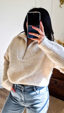 Adele sable - Pull uni