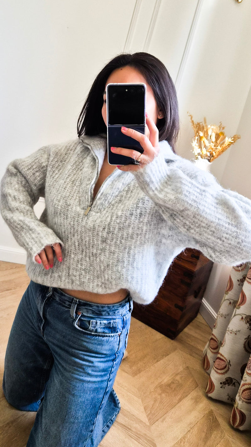 Adele gris - Pull uni