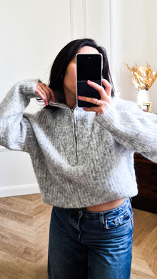 Adele gris - Pull uni