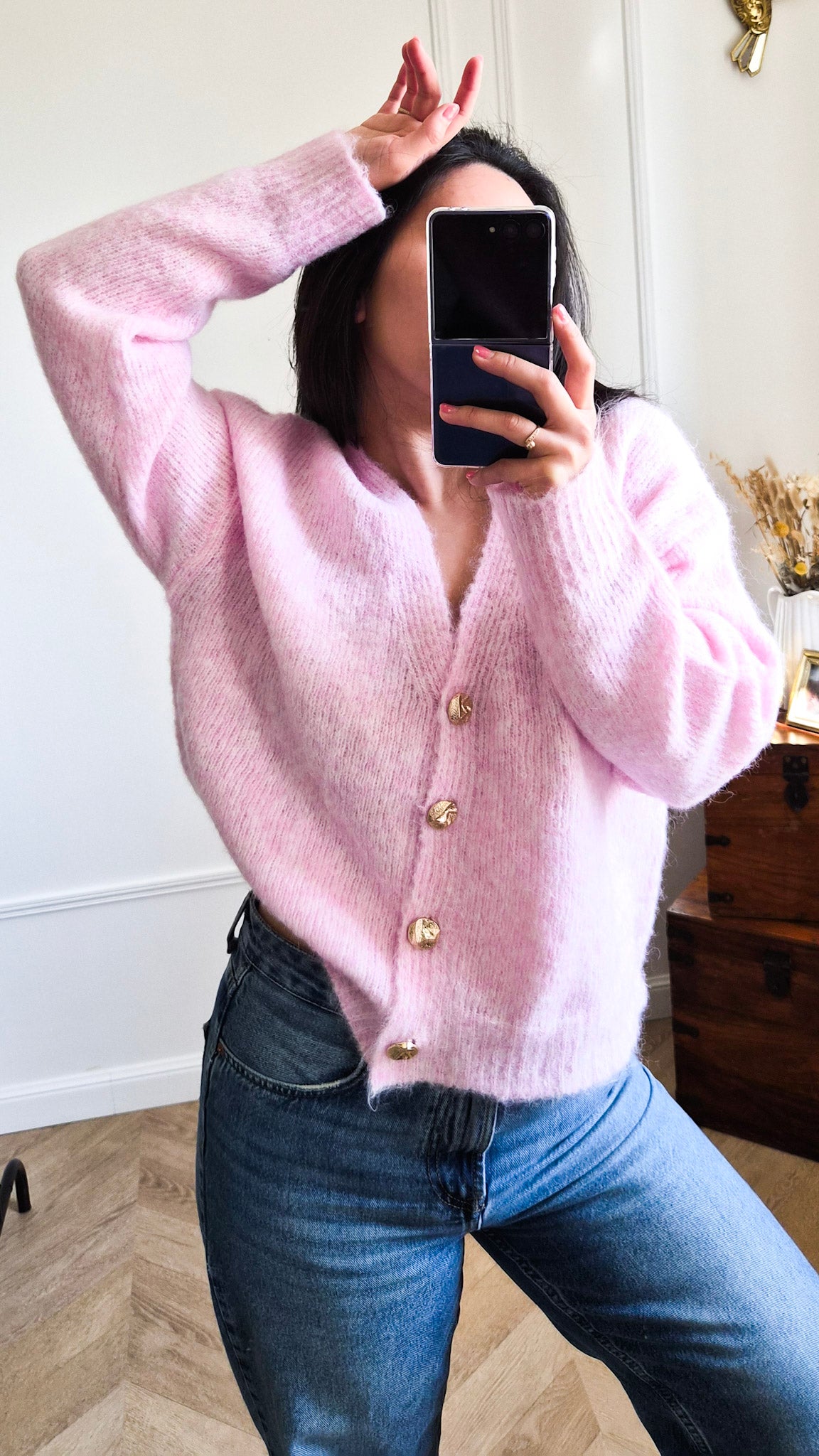 Gracey rose - Cardigan uni