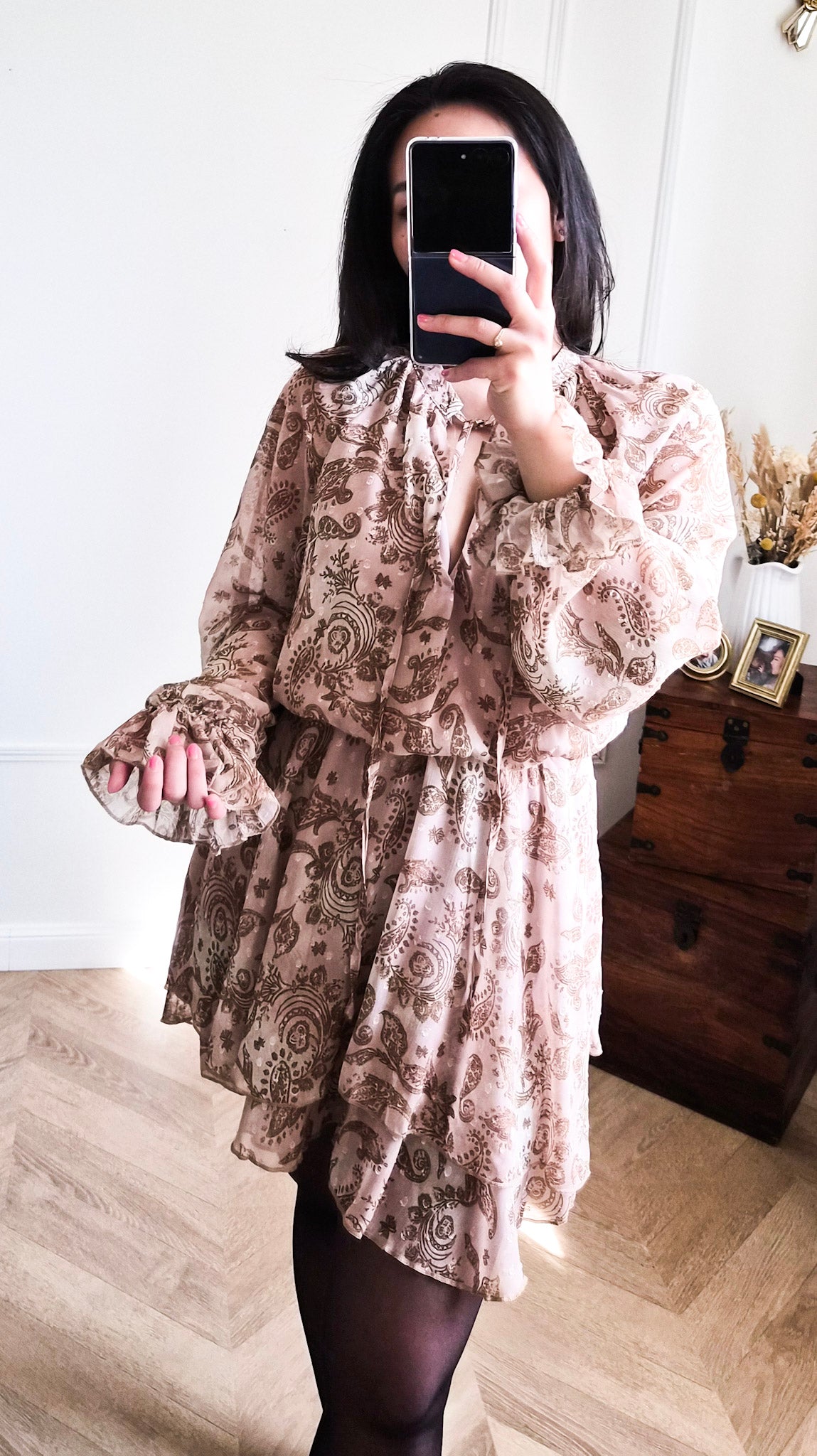 Savana rose - Robe imprimé