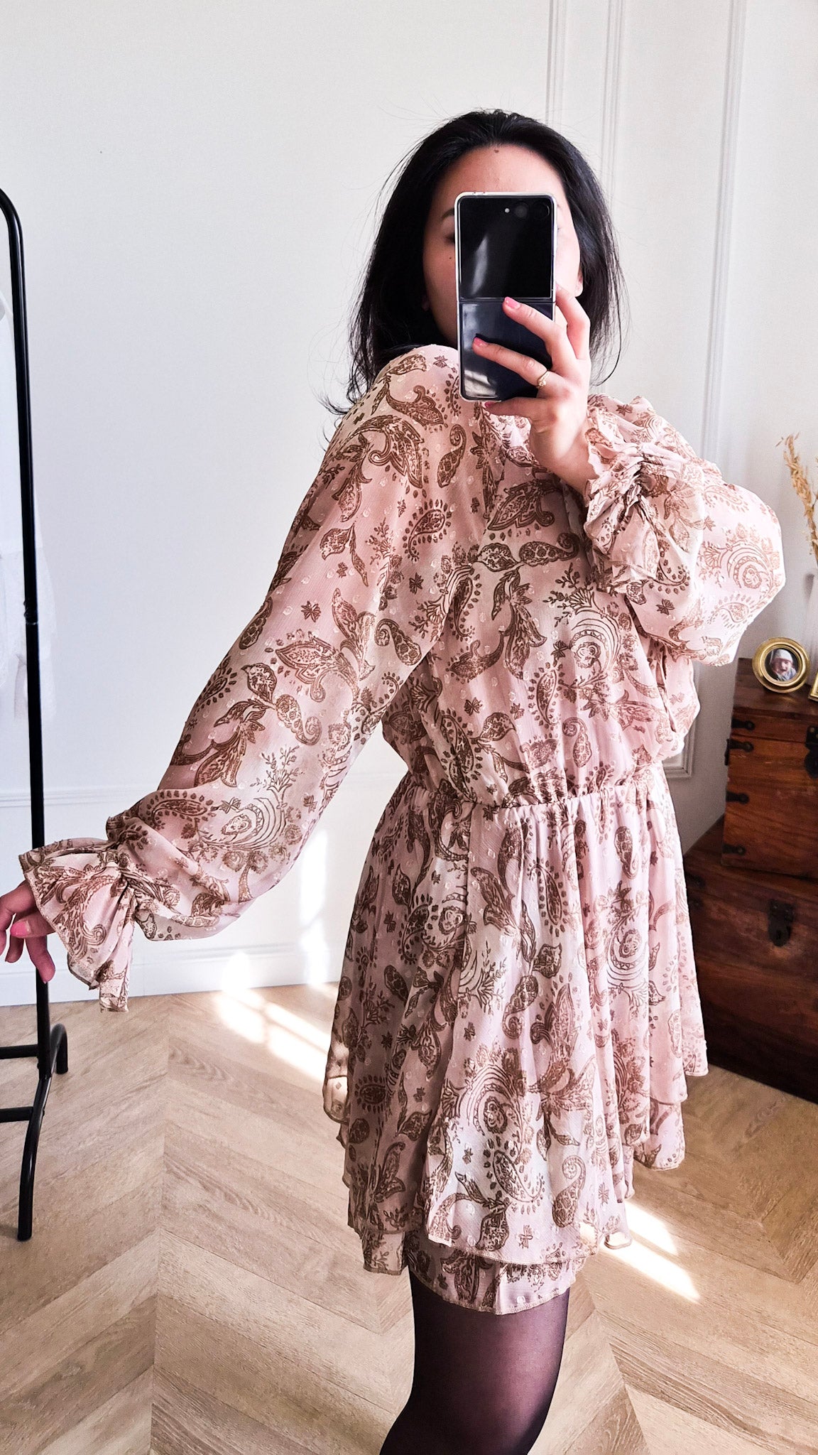 Savana rose - Robe imprimé