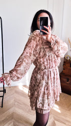 Savana rose - Robe imprimé