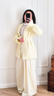 Viktoria vanille - Blazer cintré