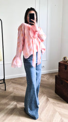 Rosalina rose - Blouse imprimée