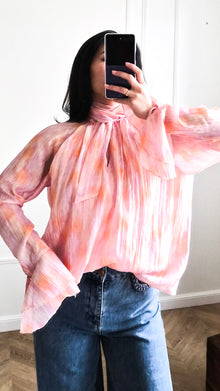 Rosalina rose - Blouse imprimée