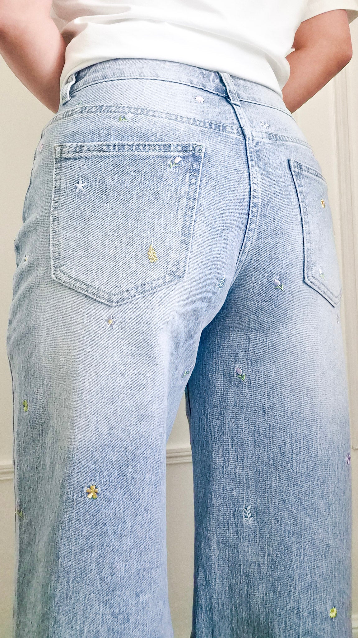 Magnolia ciel - Jean wide leg
