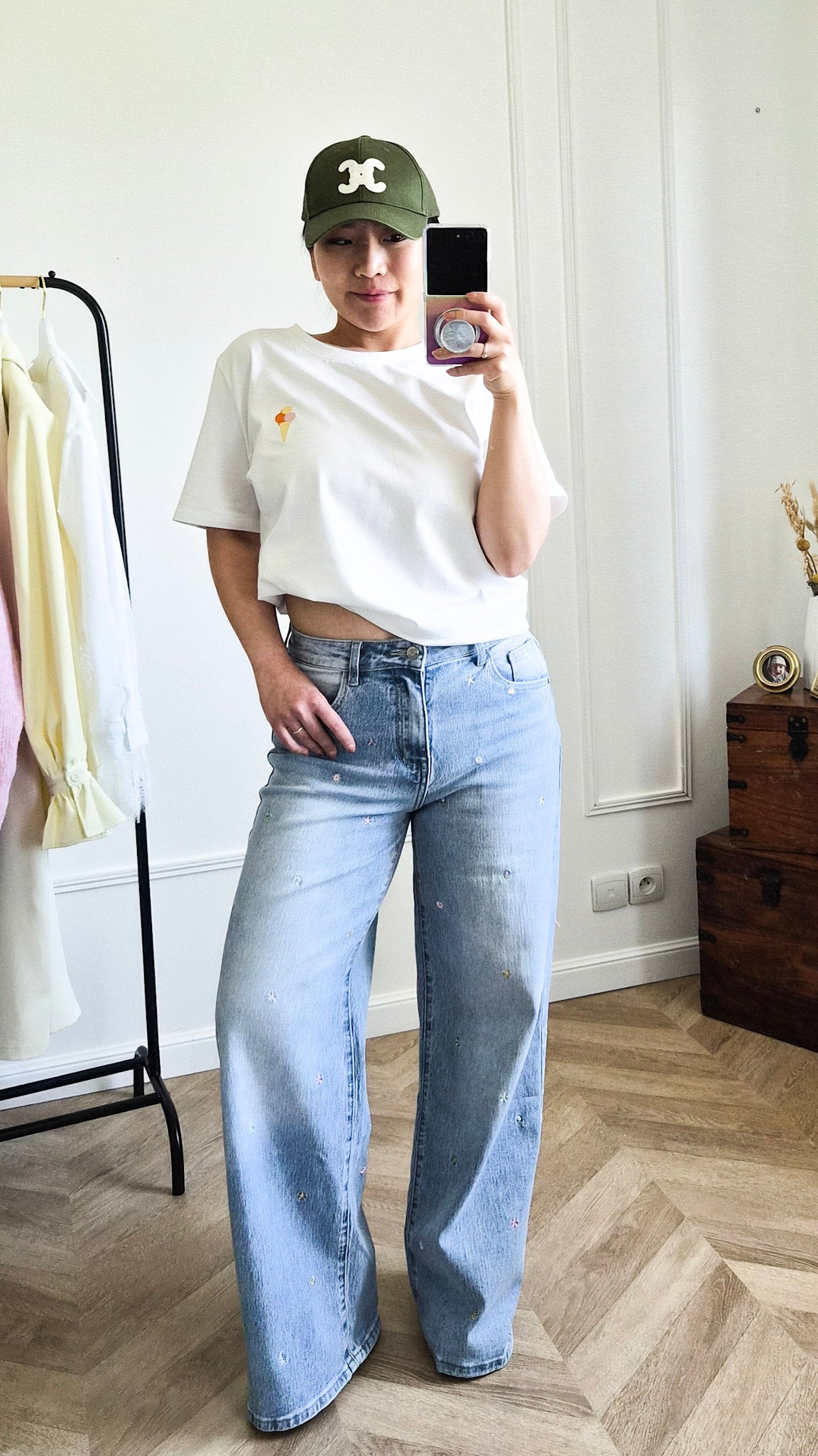 Magnolia ciel - Jean wide leg
