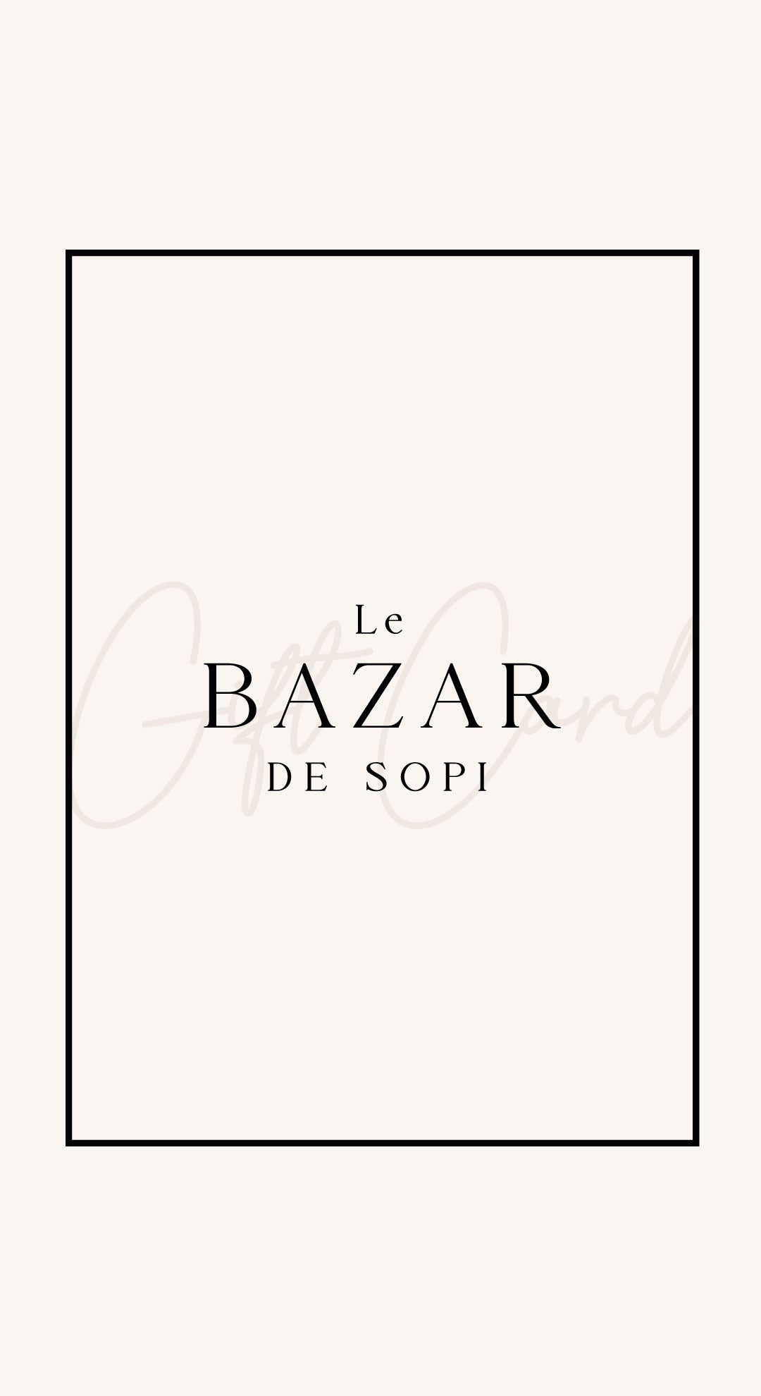 Carte cadeau